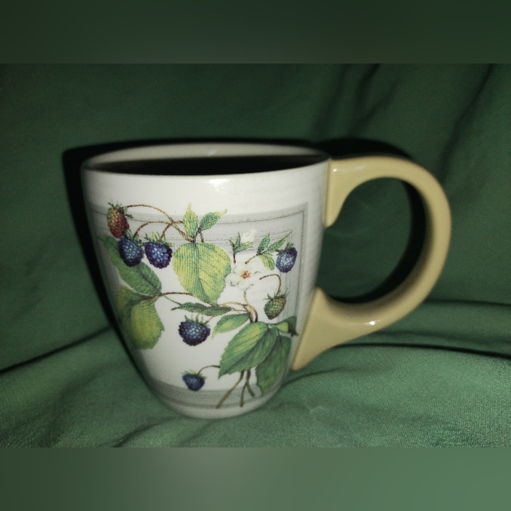 Susan Wings Blackberries 2012 Lang Coffee Cup Mug Waukesha WI